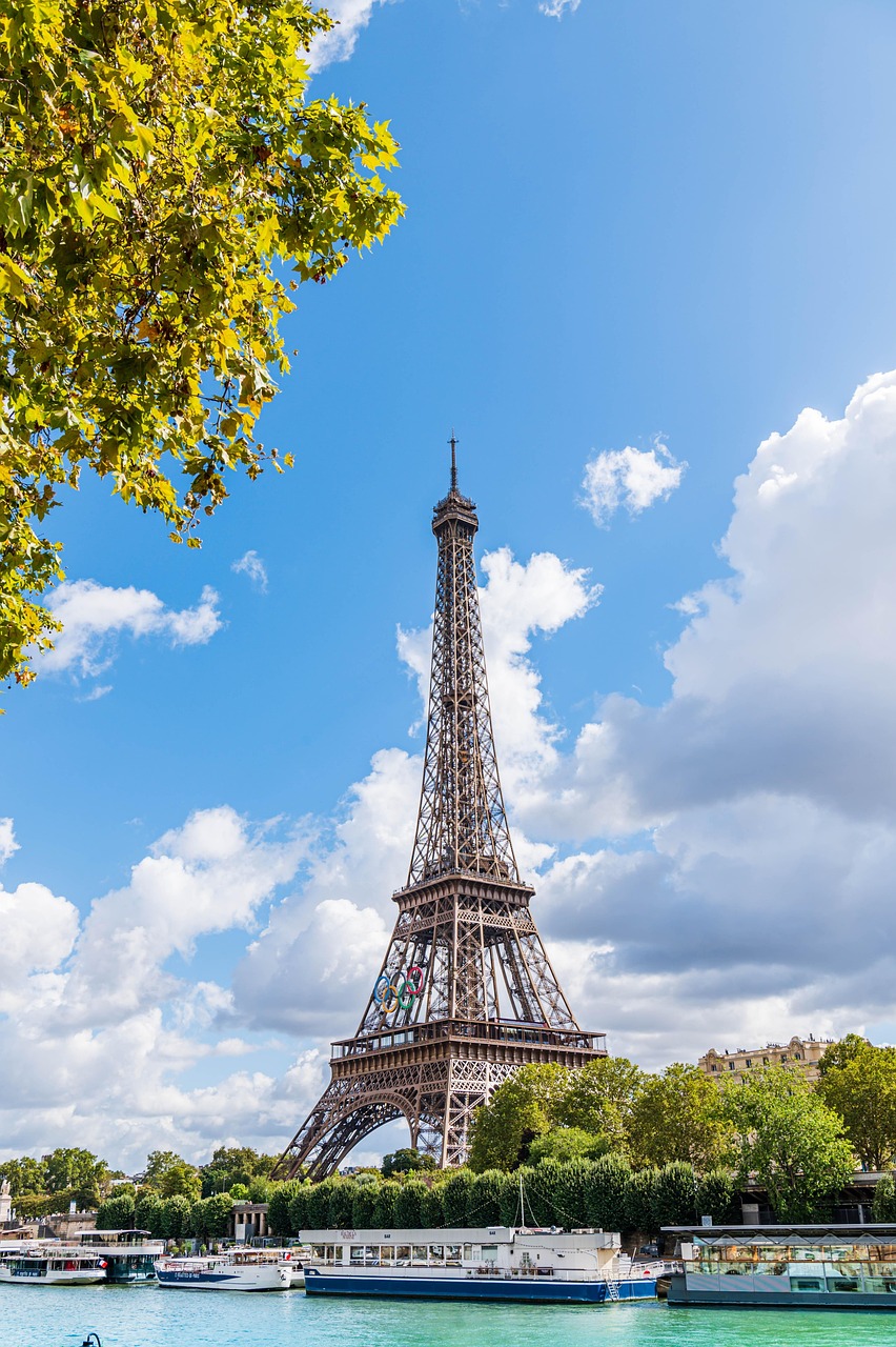 eiffel tower, france, lotus river, pilgrimage, church, religion, catholic architecture, river, sunset, nature, travel